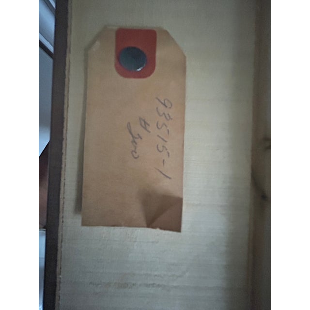 1950s Mid Century Modern 15-Drawer Library Card Catalog For Sale - Image 11 of 11