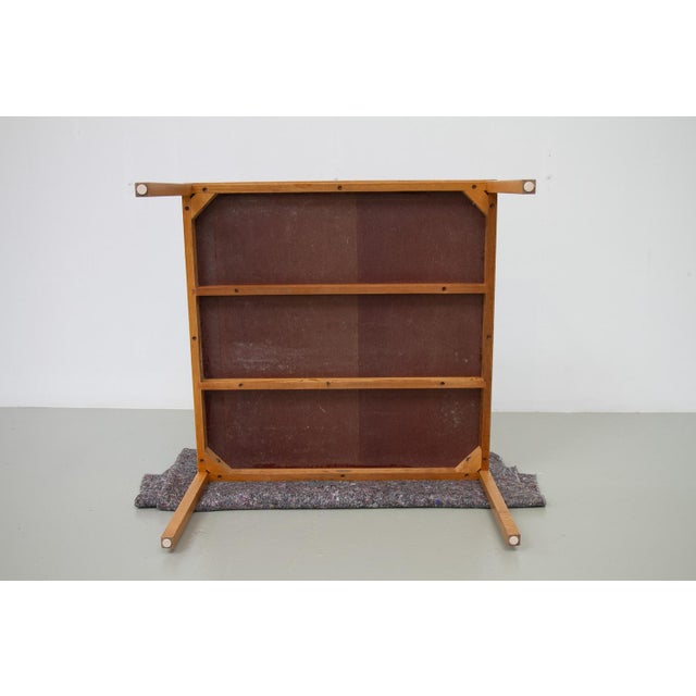 Mid-Century Enameled Oak Coffee Table by Törneman for NK Sweden, 1960s For Sale - Image 14 of 18