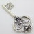 1980s Vintage Italian Handmade Silver Key Figurine, Tuscany, Italy, 1980s For Sale - Image 5 of 13