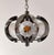 Silver Vintage Italian Pendant Lamp attributed to Toni Zuccheri for Mazzega, 1970s For Sale - Image 8 of 8
