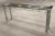 Metal Mastercraft Chrome Console Sofa Table For Sale - Image 7 of 13