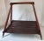 Mid Century Scheibe Wooden Slat Magazine Rack For Sale - Image 4 of 10