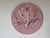 1980s Vintage Heavy Impasto Expressionist Abstract Mixed-Media Painting on Round Wood Panel For Sale - Image 4 of 12