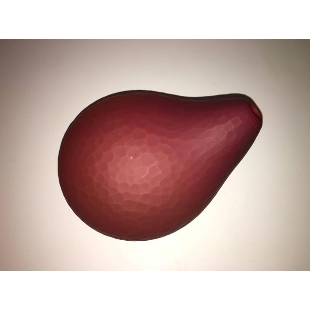 Thomas Blank, Masterpiece Swiss Contemporary Blown Faceted Cut Glass Sculpture Vase 2001 For Sale - Image 4 of 10