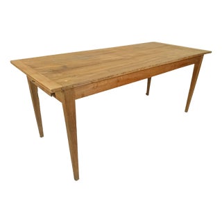 Vintage Farmhouse Table in Oak, 1890s For Sale