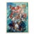 1969 Elena Castellanos (1929-2000) Oil on Board Clown Painting 28"x20" For Sale