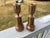 Beautifully constructed and formed Artisan Copper Candlesticks. Present as Arts & Crafts and/or Deco era - likely American...