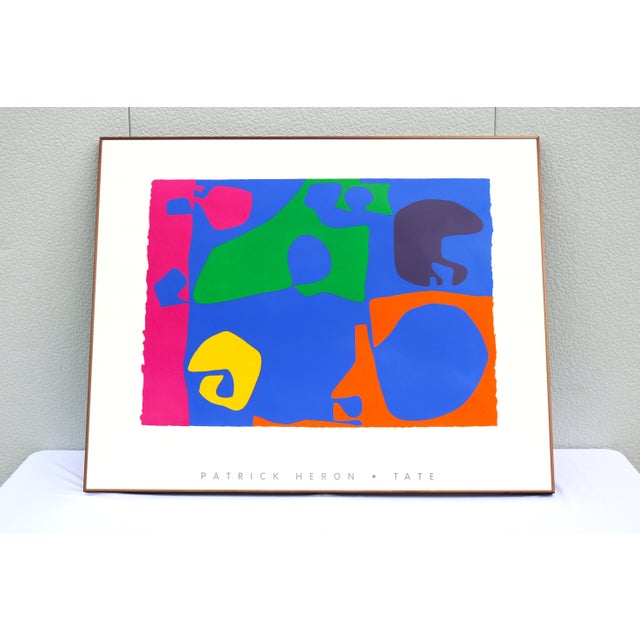 Abstract Patrick Heron "January 1973 : 14" Abstract Screenprint Artwork by Tate Gallery For Sale - Image 3 of 14