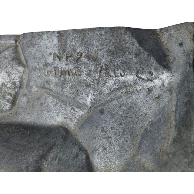 Silver Aluminum Centerpiece Sculpture from NP2, Italy, 1970s For Sale - Image 8 of 9
