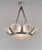 French Art Deco Chandelier by Simonet Freres - 1930 France For Sale - Image 4 of 14