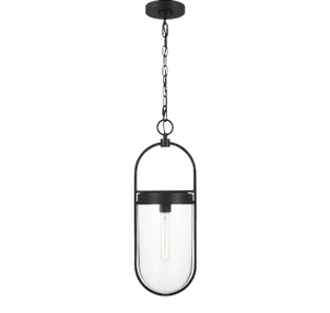 Chapman & Myers by Visual Comfort Studio Blaine Small Pendant, Aged Iron