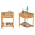 French Riviera Nightstands in Bamboo, Rattan and Brass, Italy, 1970s, Set of 2 For Sale - Image 16 of 16