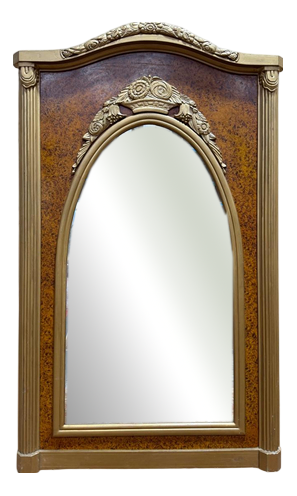 Art Deco Mirror in Painted Wood