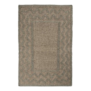 2010s Rug & Kilim’s Modern Kilim Rug in Brown & Grey Patterns For Sale