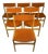 Vintage Danish Chairs, 1960s, Set of 6 For Sale