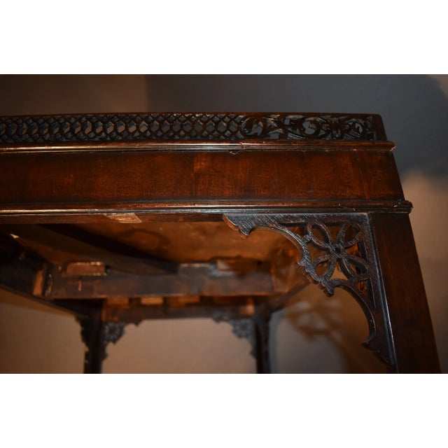 Late 18th Century George III Mahogany Silver Table For Sale In Minneapolis - Image 6 of 8