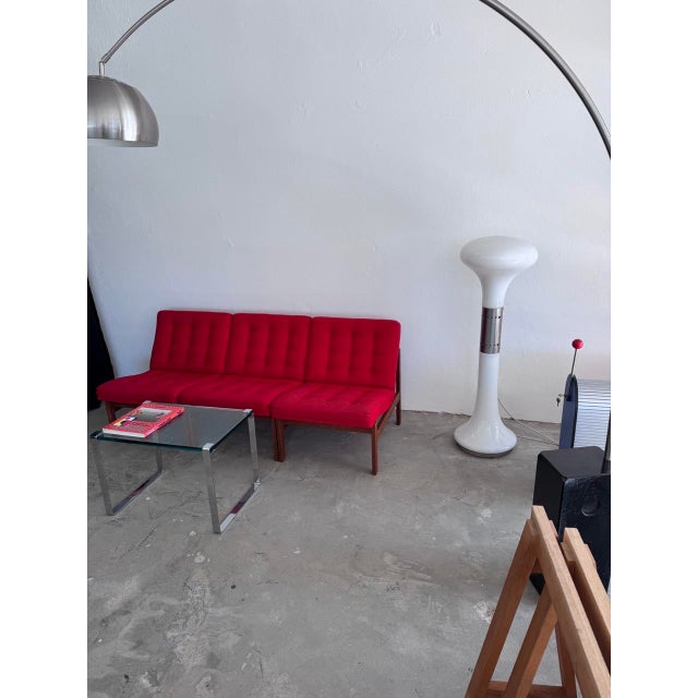 Moduline Chair in Teak by Ole Gjerløv-Knudsen Torben Lind for France & Søn, 1960s For Sale - Image 16 of 18