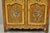 Early 21st Century Contemporary French Country Style Marble Top Painted Server Console Cabinet For Sale - Image 5 of 15