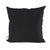 Contemporary Elegant Black Quilted Pillow With Beaded Detailing For Sale - Image 3 of 9