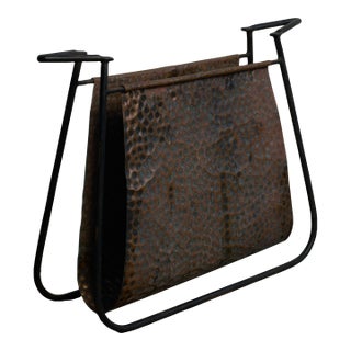 Mid-Century Modern Magazine Rack by Hauner & Eisler, Brazil, 1950 For Sale