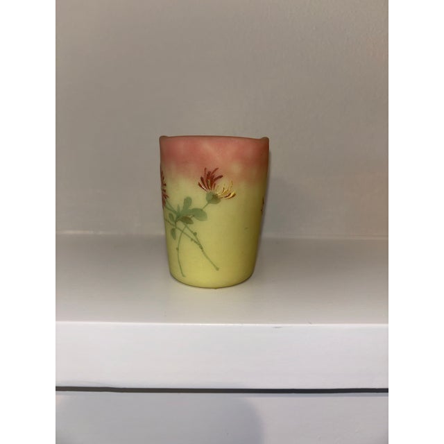 Offered is a pristine, museum-quality example of 19th-century American Victorian art glass crafted by the Mt. Washington...