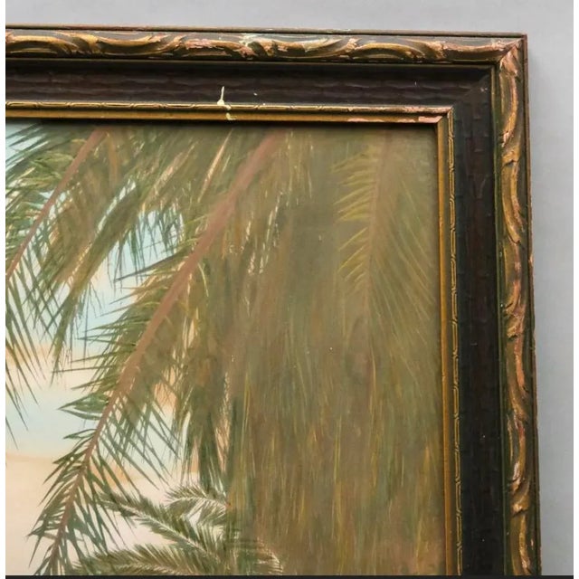 Hand Color Photograph of a Spanish Mission by Charles Henry Sawyer 1941 For Sale - Image 4 of 9