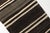 Black Anatolian Black & White Stripe Kilim Runner For Sale - Image 8 of 10
