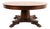 R. J. Horner Style Antique Victorian Mahogany Pedestal Extension Dining Table With Lion Paw Feet, Newly Refinished For Sale