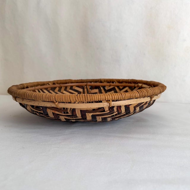 Vintage Kenya Winnowing Basket For Sale - Image 9 of 11