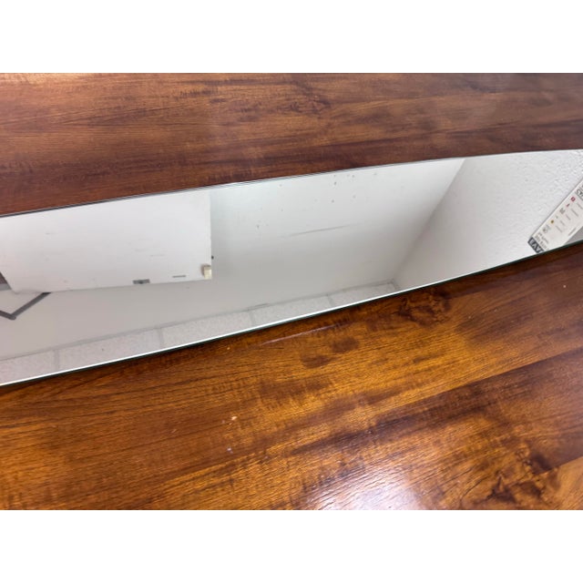 Tonelli - Italian Large Slender Oval Wall Mirror For Sale - Image 10 of 12