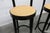 Dialog Stools in Black, Yellow and Blue Imitation Leather from Baumann, 1990, Set of 2 For Sale - Image 17 of 18