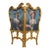 1960 French Louis XVI Gold Beech Room Divider Screen 2-Panel For Sale