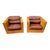 Wood 1990s Ralph Lauren Leather Rl2000 Metropolitan Chairs - Set of 2 For Sale - Image 7 of 7