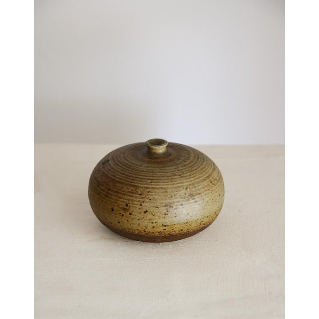 Vintage Studio Pottery Vase For Sale - Image 4 of 4