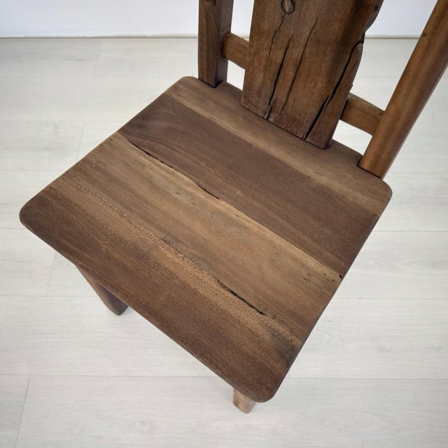 Brutalist Dining Chairs – Set of 8 For Sale - Image 10 of 18