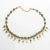 Etruscan Revival Signed Etruscan Revival Style 14k Gold & Jade Choker Necklace by Resia Schor For Sale - Image 3 of 10