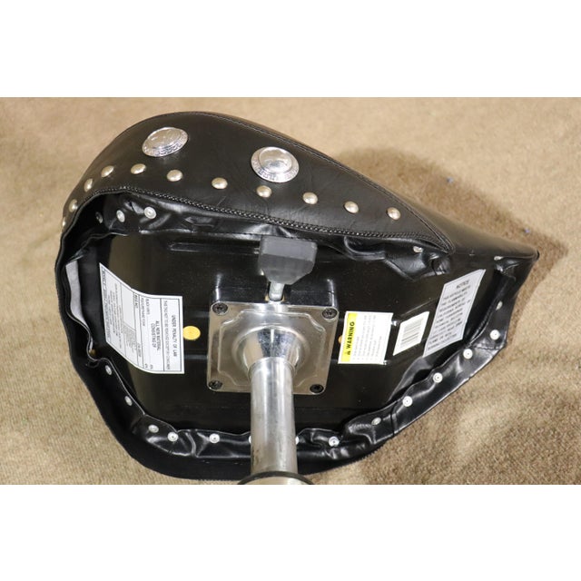 Mid 20th Century Motorcycle Throne Stool For Sale In Philadelphia - Image 6 of 9