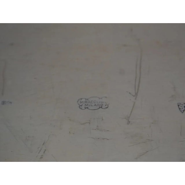 Oval Tray from Romeo Miracoli and Son, 1930s For Sale - Image 3 of 6