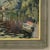 Olive Antique Belgian Impressionist Oil Painting on Canvas by Albert Chavepeyer (1899-1986) 'River Landscape' For Sale - Image 8 of 16