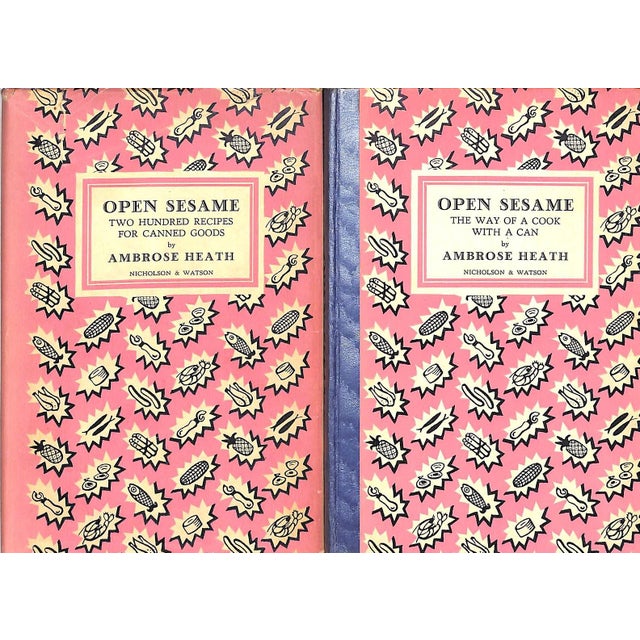 The Way of A Cook With A Can [128] pp. Nicolson & Watson 1939 7 1/2" x 5" Jacket design by Edward Bawden