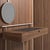 Vanity Table Set by Neri & Hu for Cassina, Set of 2 For Sale - Image 3 of 13