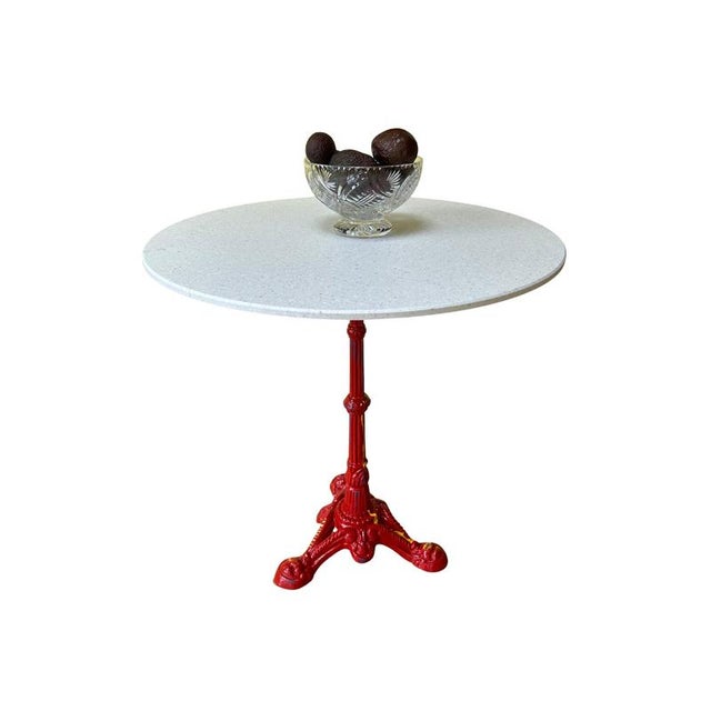 Antique Victorian Cast Iron Table For Sale - Image 5 of 5