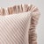 This pillow features Brigitte Stripe with a 1.5" ruffle finish. The perfect thin stripe, not too casual and not too...