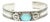 Late 20th Century Opal Sterling Silver Cuff Bracelet For Sale