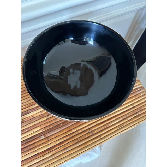 Vintage Extra Large Horn Bowl, Made in France For Sale - Image 11 of 14