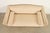 Late 20th Century Barbara Barry for Baker Furniture Modern Regency Upholstered Camelback Sofa For Sale - Image 5 of 12