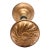 Corbin Bronze Door Knobs With Coppery Brass Patina For Sale
