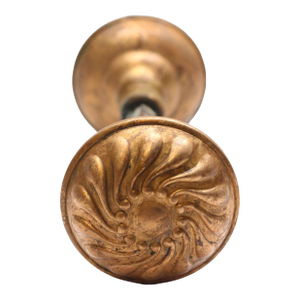 Corbin Bronze Door Knobs With Coppery Brass Patina
