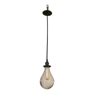 Restoration Hardware Teardrop Pendant Light For Sale