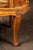 Antique Oak and Glass Serpentine Curio Cabinet For Sale - Image 11 of 12